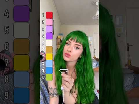 #ASMR | On teste des COULEURS DE CHEVEUX 😱 #asmrfrançais #softspoken