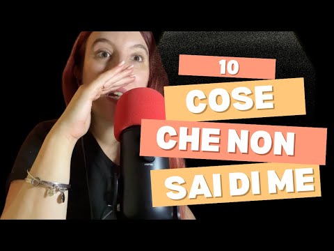 ASMR / VI racconto 10 COSE DI ME CHE NON SAPETE 😱🤫/ OnlyRED ASMR