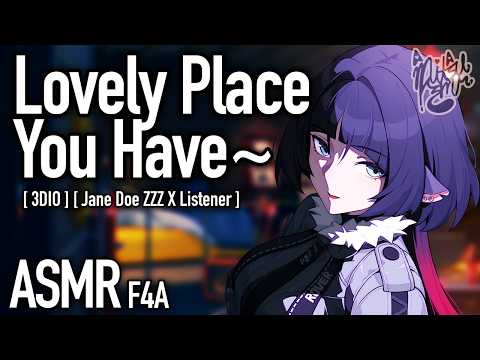 Inviting Jane Doe Home [F4A] [ZZZ ASMR] [Zenless Zone Zero] [Audio Roleplay] [3DIO Audio RP]