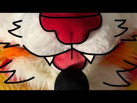 Furry ASMR as a Fox MLEMS Your Ears ... to Sleep 🦊 (No Talking) [100% Maw Sounds]