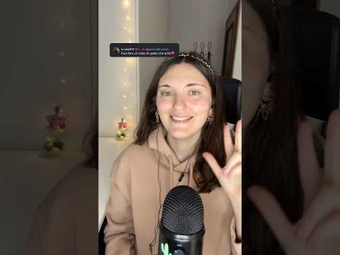3 trigger ASMR CHE AMO! ♥️ #asmr #asmrita #shorts #asmrvideo