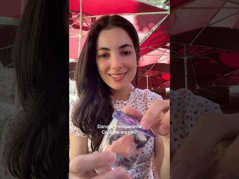 Água em gel #asmr
