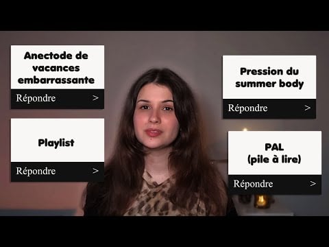 ASMR FR - Je réponds aux 100 questions !!! (q&a) (soft-spoken)