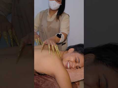 ASMR: Incredible Thai Sensory Triggers Scratching Massage #shorts