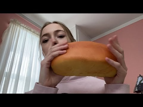 asmr grocery checkout roleplay (squishies)🍌