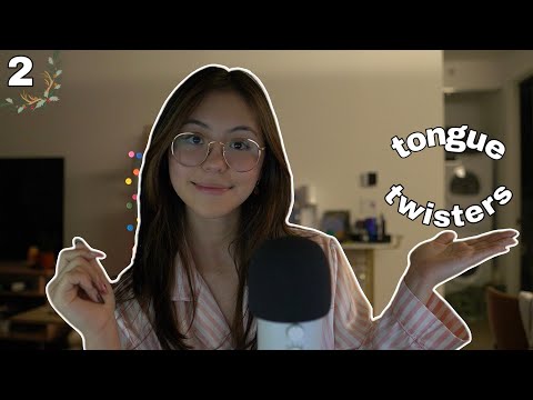 Tongue Twisters ASMR