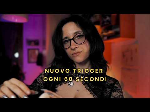 ASMR Random Trigger, tanti TINGLES 💫 UN NUOVO TRIGGER OGNI 60 SECONDI