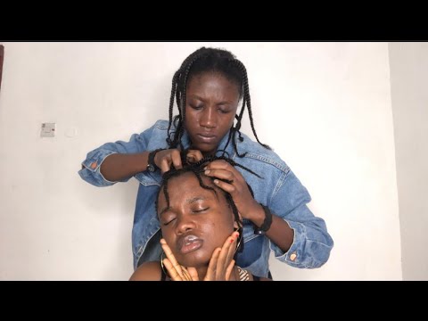 ASMR SCALP SCRATCHING AND MASSAGE FOR DEEP SLEEP 😴 
