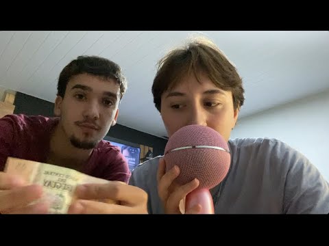 asmr sonidos con billetes uruguayos