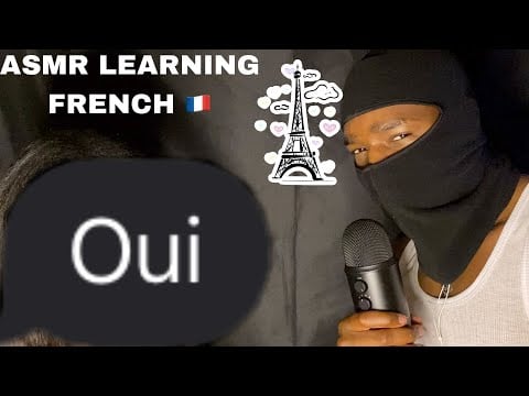 ASMR Trying To Learn French For The First Time
