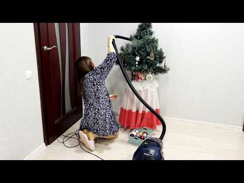1 Mind-Blowing ASMR Christmas Tree Cleanup Trick! Clean with me🎄