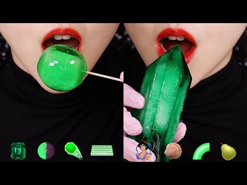EMOJI MUKBANG ASMR TIKTOK EMOJI FOOD CHALLENGE #49