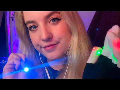 ASMR | Visuals for Deep Sleep 💤 [Lights, hand movements, low light]