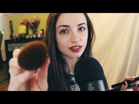 [ASMR] Testing 3 Brushes On You For Sleep ~ Whisper