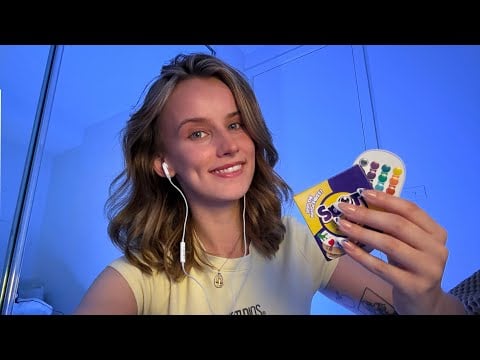 ASMR Focus on me😴Tapping, Hand Movements, Affirmations & tingles 