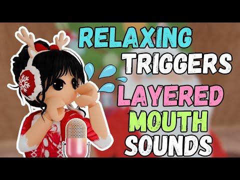 Roblox ASMR: RELAXING Triggers that WILL make you fall asleep! - Layered Mouth Sounds -