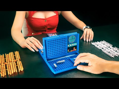 Asmr con mi NOVIO jugando batalla naval | ASMR Español | Asmr with Sasha