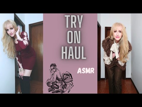 TRY ON HAUL📌, indosso vestiti👗✨/ASMR 🇮🇹 ITA INTENSE WHISPERING 😌