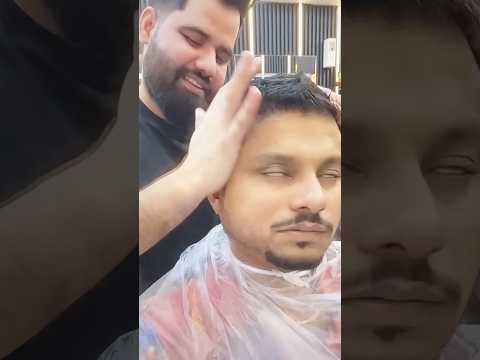 You Finally Get the Most Relaxing Head Massage Ever 🤯✨#asmr #shorts #headmassage #barber
