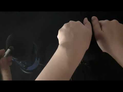 ASMR - Mic Scratching + Brushing No Talking 