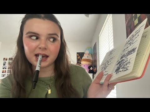 ASMR unprofessional cranial nerve exam 👀😅🩺😷