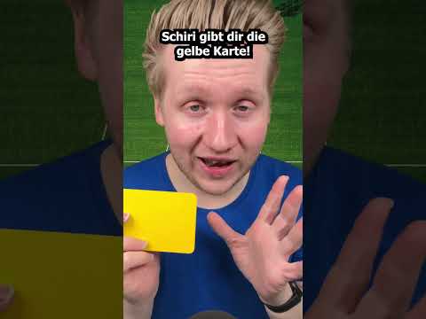 Schiri gibt die gelbe Karte! #asmr
