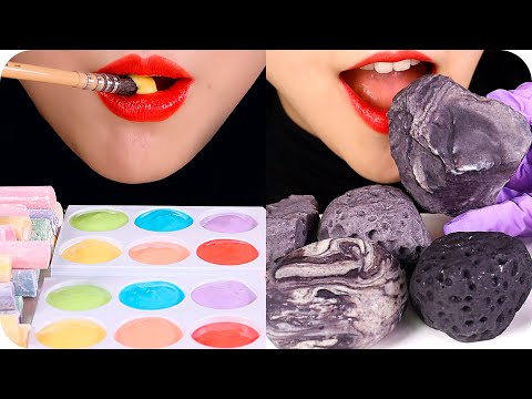 WEIRD FOOD ASMR COMPILATION #19 🖤