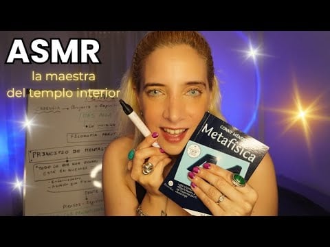 ASMR ✨ La Maestra del Templo Interior te Revela Conocimientos Ocultos | Susurros + Relajación