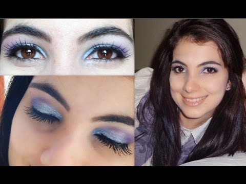 Tutorial de Maquiagem -  Azul Brilhante