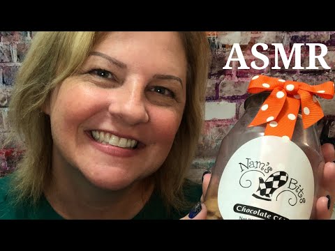 ASMR Vat19.com Sweets Review [Eating and Whispering] 🍦🍪🍓🍄