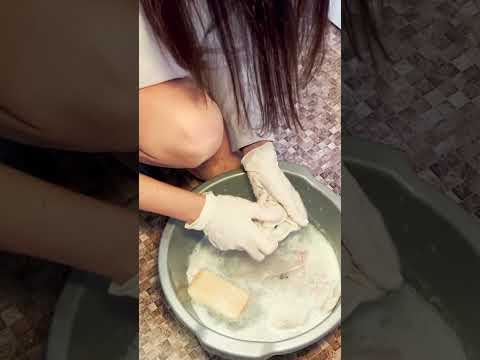 I Tried Washing Clothes Without a Washing Machine! | ASMR Cleaning