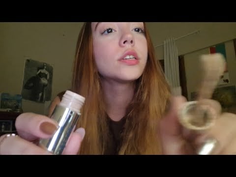 ASMR - 1 minute FAST & AGRESSIVE Makeup application 