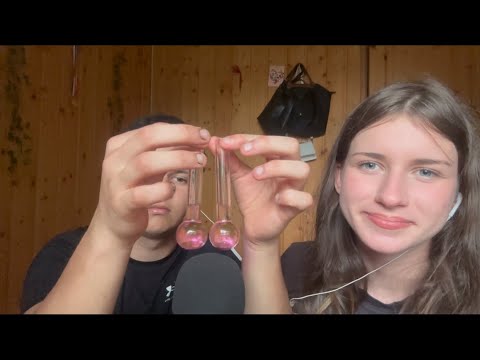 хаотичный асмр с моим парнем и триггерами 😔✋