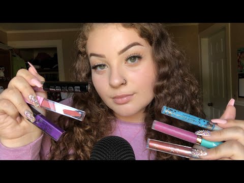 ASMR Lipgloss Pumping + Some Mascara Pumping 💜