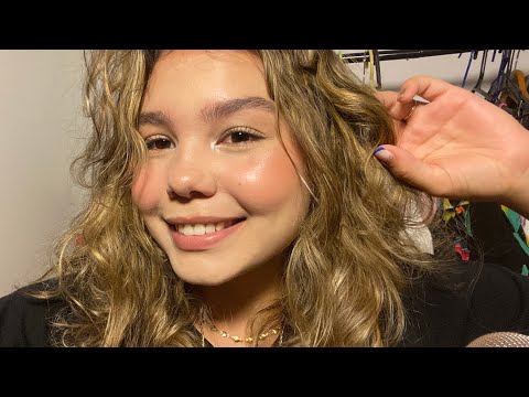 ASMR |  NOVO MICROFONE ✨❤️ - tascam + inaudível ❤️✨