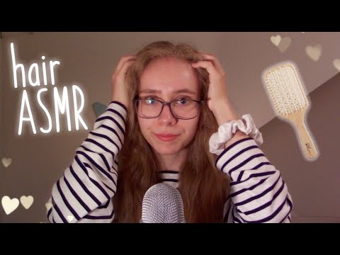 ASMR || Hair brushing and more for your relaxation 💆🏼‍♀️🧡