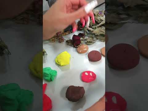 ASMR HAMBURGER CLAY DOING