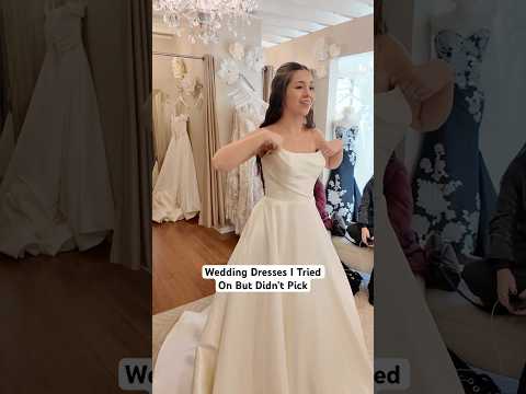 ASMR Wedding Dresses I Tried On But Didn’t Pick #asmr #whispering #weddingdress #voiceover