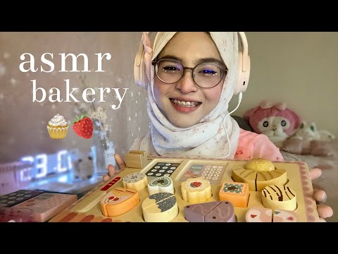 ASMR IN MALAY🇲🇾♡ BAKERY AFTER TERAWIH!🍰🧁✨ (roleplay, wooden triggers, whispering, tapping)