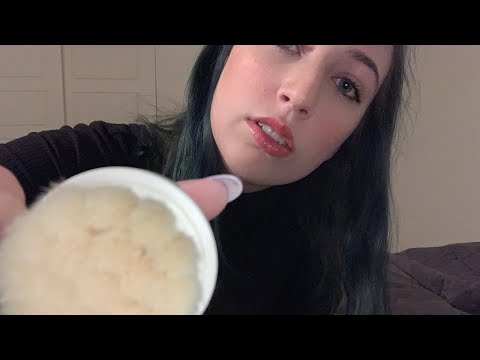 [ASMR] • Getting You Ready for Bed • Washing your face •  Hair Brushing