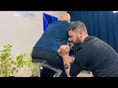 ASMR FULL BODY CHAIR MASSAGE ( No Talking Sleep Theraphy)