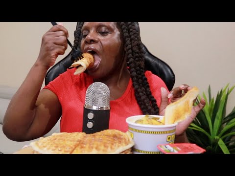 WAFFLE HOUSE WAFFLES ASMR EATING SOUNDS