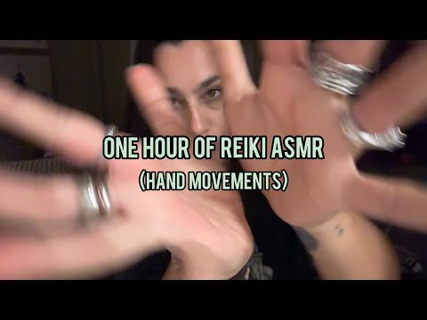 1 Hour of Fast & Aggressive Reiki ASMR | Hand Movements