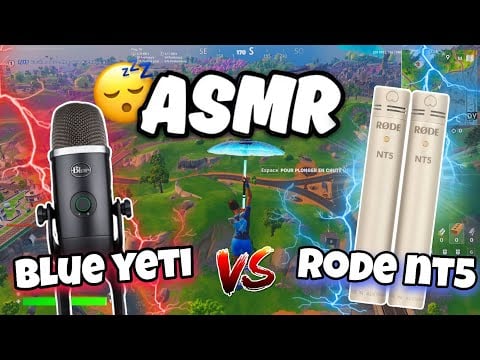 ASMR Français • RODE NT5 VS BLUE YETI X ! Quel est le meilleur micro pour l'ASMR ? 🎙😴