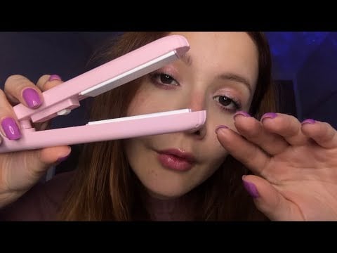 ASMR- HOJE VOU FAZER CHAPINHA TE FAZER CHAPINHA  ATÉ QUE DURMA 
