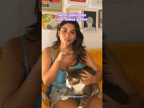 ASMR nos MEUS GATOS 😻