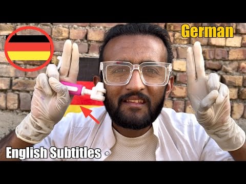 ASMR Cranial Nerve Exam Outdoor |Neurological Exam In German 🇩🇪 