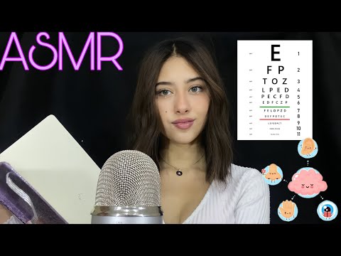 ASMR Examen de nervios cranéales 👩🏻‍⚕️🫶🏻