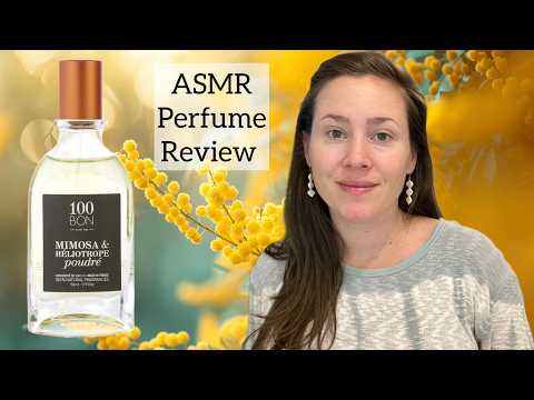 (ASMR) Perfume Review - 100 Bon Mimosa & Héliotrope Poudre - Glass Tapping & Soft Spoken