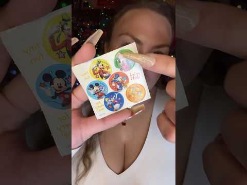 #stickers #asmr 👑 #sticker #sleepaid #asmrsounds #tapping #whispering #bestlifebybrooke #tingles